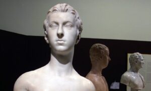 The bust Sir John Gordon was discovered being used as a door stop. Image: Highland Council