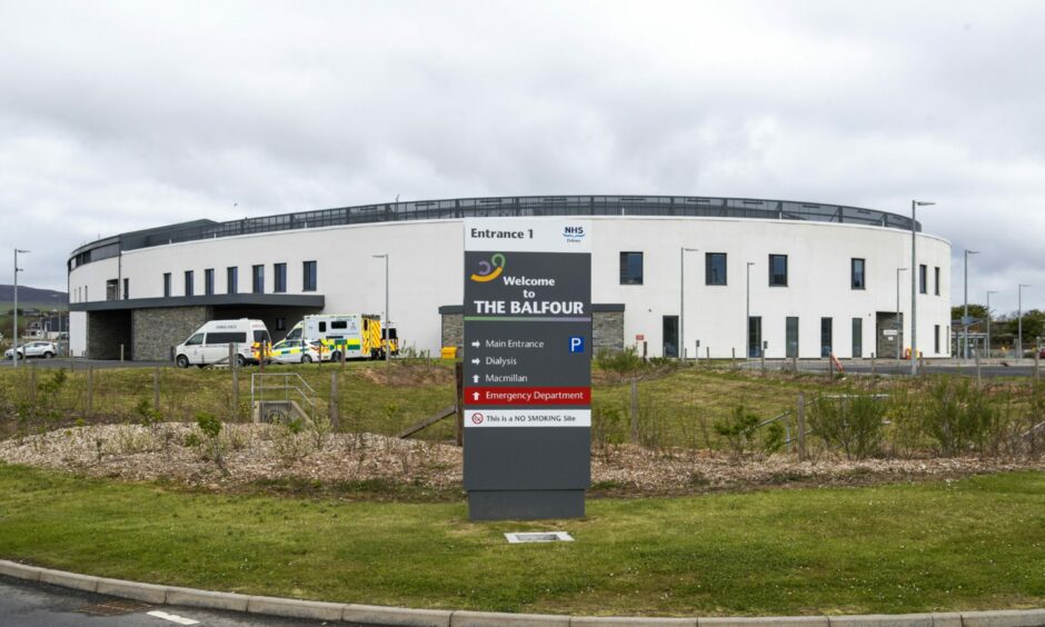 Balfour Hospital in Orkney.