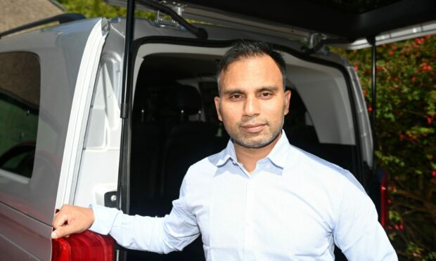 Varinder Sood who has had his taxi licence refused. Picture by Paul Glendell.