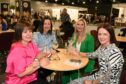 In the Connoissers Lounge are Nicola Johnson, Lindsay Wyse, Lynsey Smollett and Linda Beaton. Picture by Paul Glendell