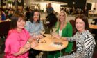 In the Connoissers Lounge are Nicola Johnson, Lindsay Wyse, Lynsey Smollett and Linda Beaton. Picture by Paul Glendell