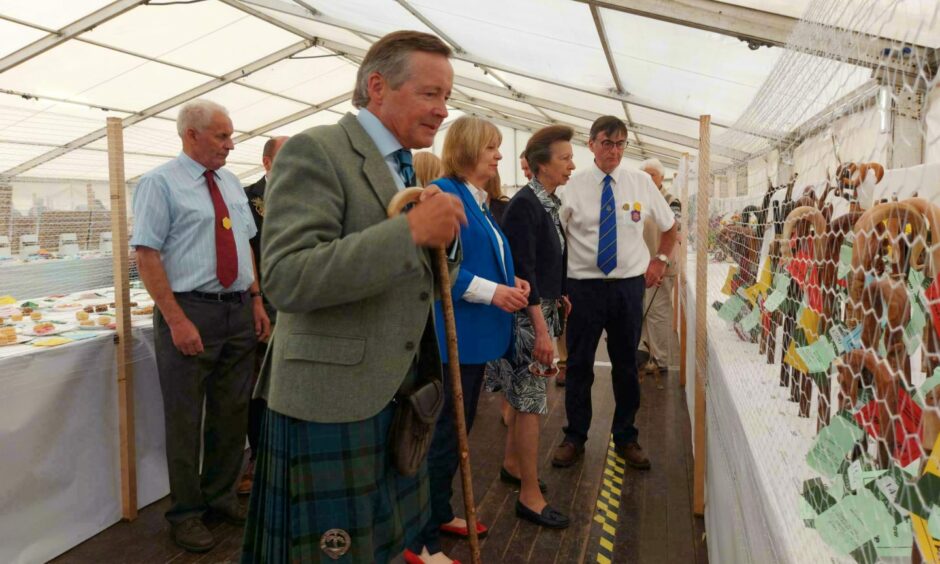 Princess Anne at the Turriff Show