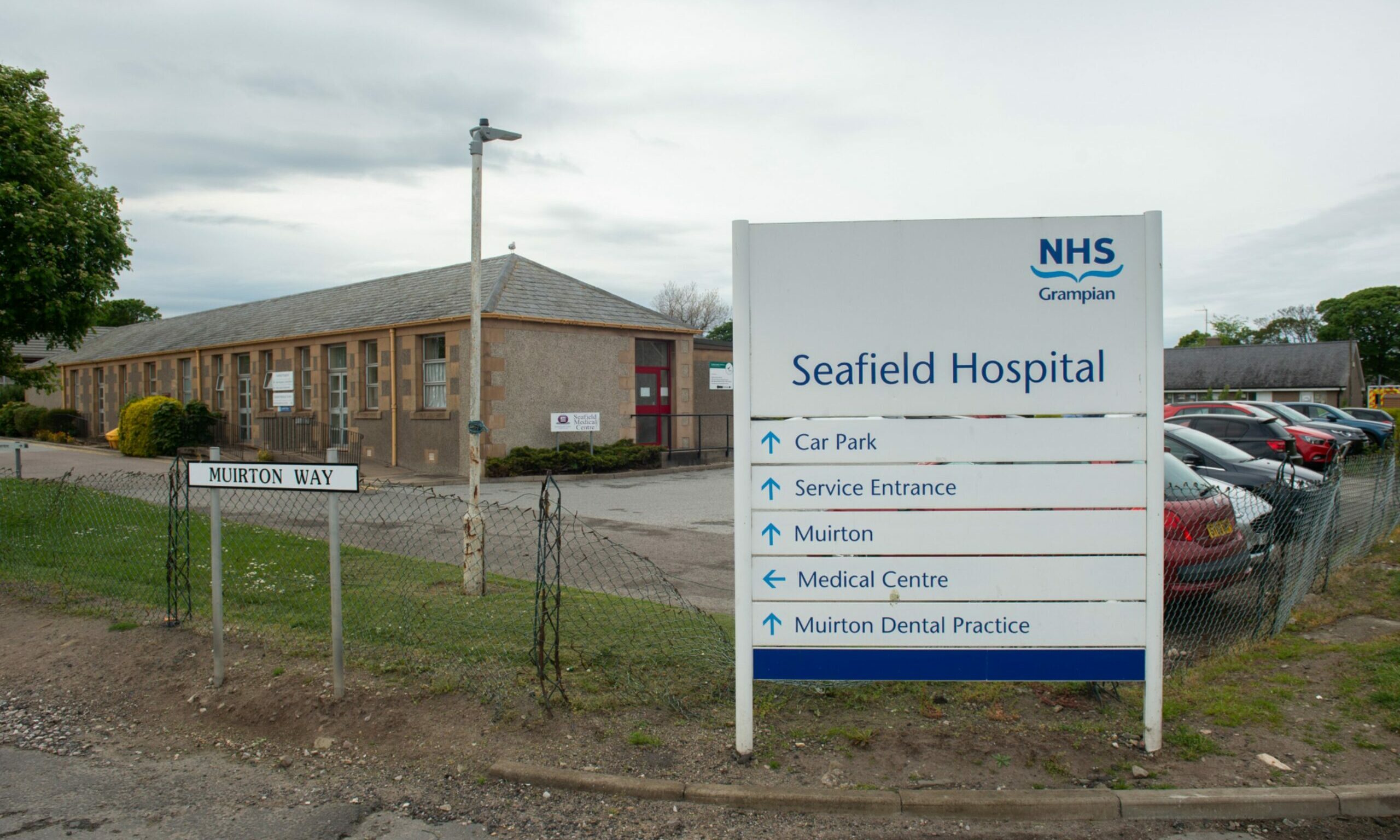 Seafield Hospital exterior. 