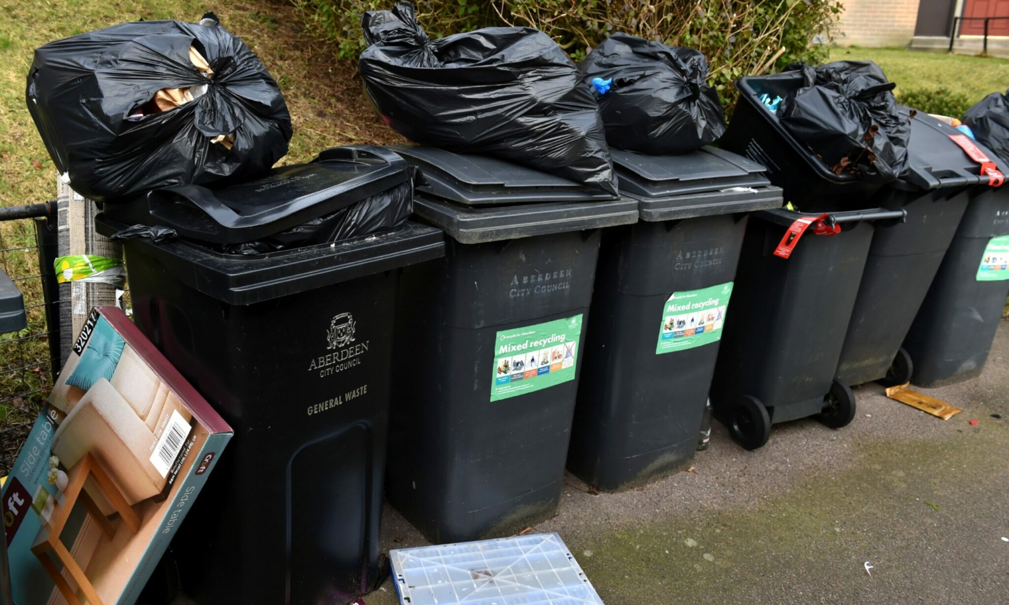 Aberdeen incinerator's 'ongoing issues' impacting bin collections