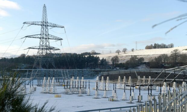 Approval has been given to extend the substation at Wester Balblair. Picture by Sandy McCook