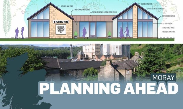 Plans have been submitted to demolish existing building and build new office building at Tamdhu Distillery.
