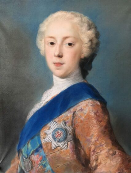 Rosalba Carriera's 1737 portrait of Prince Charles Edward Stuart