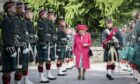 The Queen did not hold her usual inspection of The Royal Regiment of Scotland at the gates of Balmoral this year - which is traditionally held to signal the start of her stay.
Photo: Jane Barlow/PA Wire.