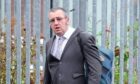 Garry Tierney arrives at the High Court in Glasgow