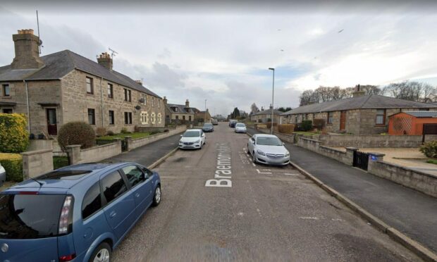 Houses have been evacuated on Braemorriston Road.
Supplied by Google.