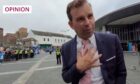 BBC journalist James Cook received abuse from Scottish independence supporters outside a Conservative hustings in Perth