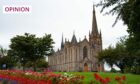 St Laurence Church in Forres was recently threatened with closure (Photo: Jason Hedges/DC Thomson)