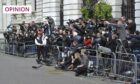 Journalists and photographers gather outside 10 Downing Street (Photo: Steve Back/Shutterstock)