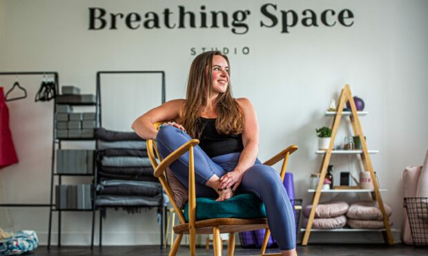 Breathing Space Studio is run by enigmatic yoga teacher, Laura Watt.  All pictures by Wullie Marr