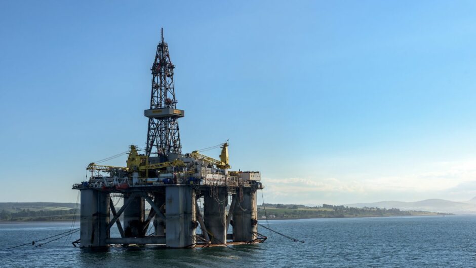 The WilPhoenix rig at Cromarty Firth