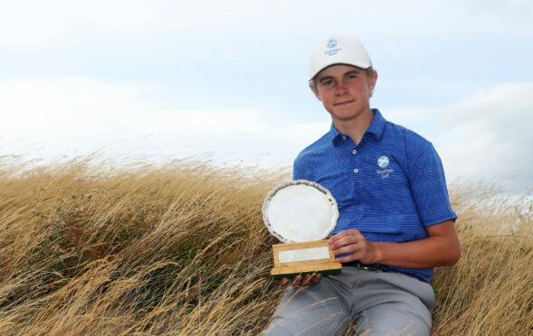 Connor Graham is into the matchplay stages at Carnoustie.