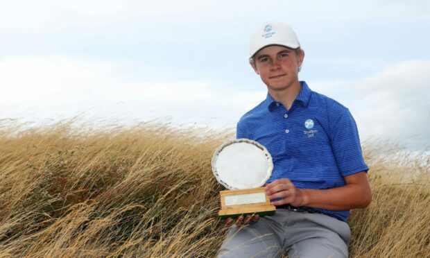 Connor Graham is into the matchplay stages at Carnoustie.