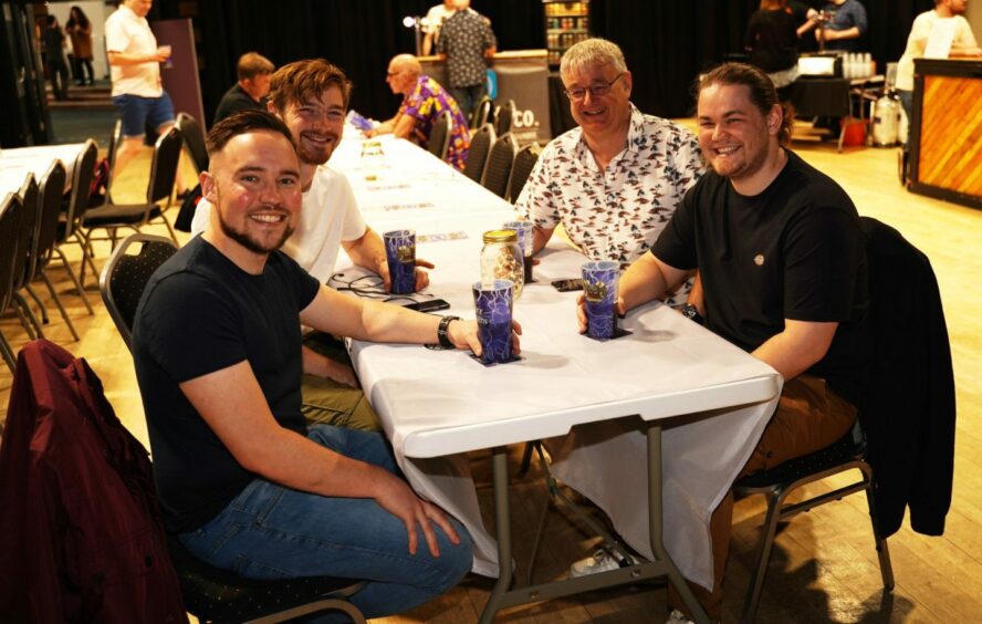 A group of people at Dundee Brew Fest