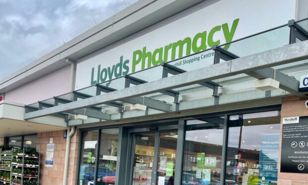 There were no queues outside the Westhill Shopping Centre branch on Tuesday now both pharmacies are open again.