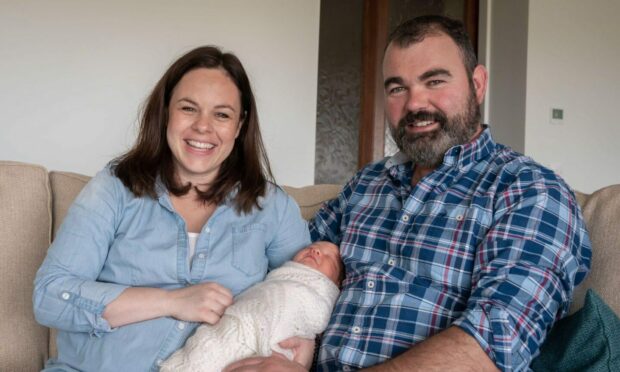 Kate Forbes has given birth to a baby girl. Photo credit: Ruaraidh White.