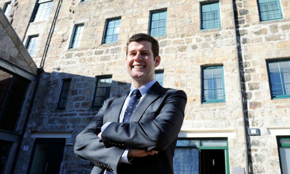 Richard Tinto, founder of Tinto Architecture, fancies a Heddon Street inspired makeover for the Trinity Centre - if Aberdeen City Council buys it. Picture by Jim Irvine/DCT Media.