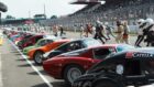 Racing start at Le Mans Classic 2022.