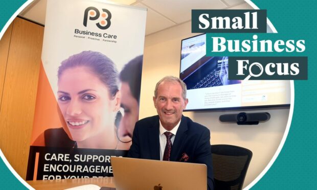 Jim Grimmer chief executive of P3 Business Care CIC.