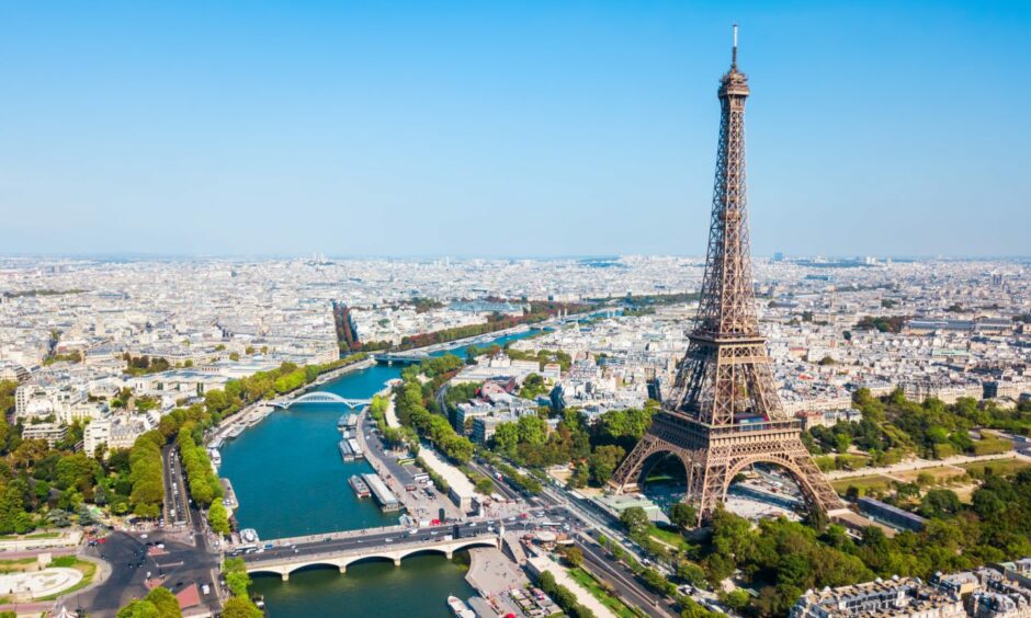 Tthe Eiffel Tower, Champ de Mars in Paris, was finished faster than Union Terrace Gardens in Aberdeen. Picture by saiko3p/Shutterstock