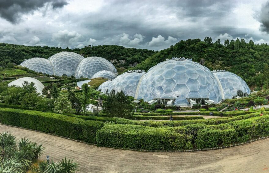 The Eden Project in Cornwall was finished more quickly than Union Terrace Gardens. Picture by Kev Williams/Shutterstock.