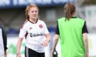 Aberdeen Women midfielder Eilidh Shore. (Stephen Dobson/ProSports/Shutterstock)