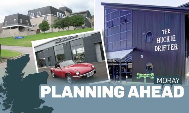 Planning applications include transformation of Buckie museum, car display space extension and  facilities at Speyside distillery.