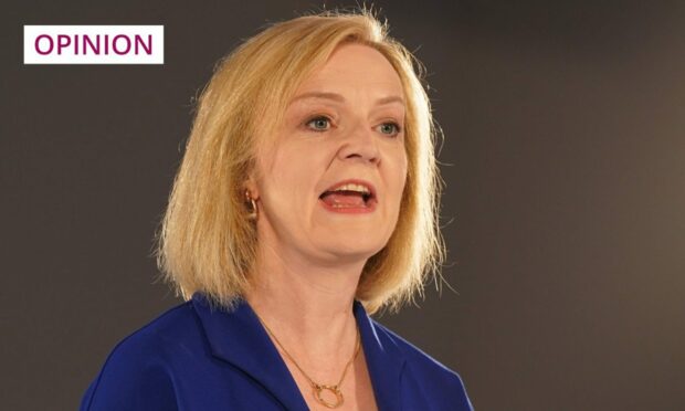 Liz Truss speaking at the All Nations Centre in Cardiff as part of her campaign to be leader of the Conservative Party and the next prime minister. (Photo: Jacob King/PA Wire)