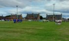 Hosts Golspie Sutherland and visitors Clach A observe a minute's silence in respect of the Queen before kick-off.