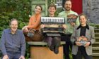 International Storytelling Festival (L-R) Donald Smith, Shona Cowie, Neil Sutcliffe, Daniel Abercrombie and Annemarie Froemke will be at the festival. Supplied by the Scottish International Storytelling Festival.