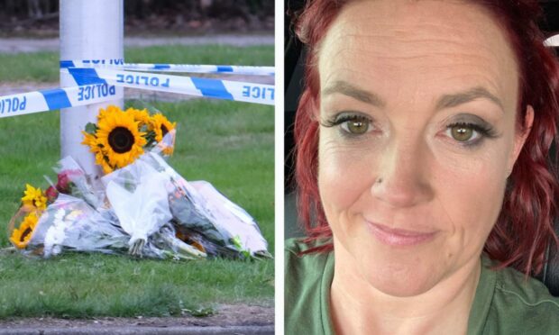 Floral tributes laid in memory of murdered Jill Barclay