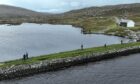 Fincastle Dam has been restored to help save wild salmon populations. Supplied by Salmon Scotland.