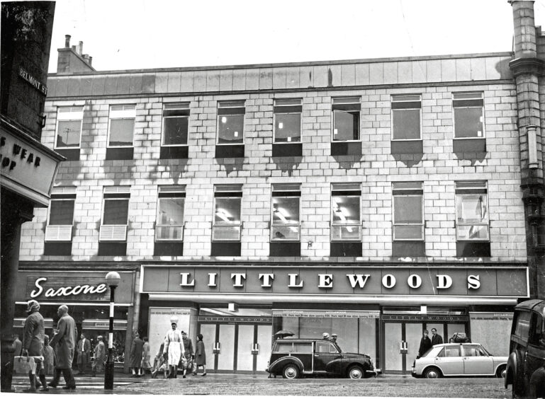 The exterior of Littlewoods on Union Street