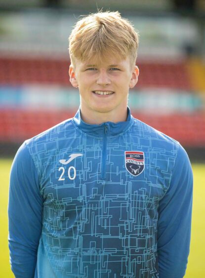 Ross County youngster Andrew Macleod.