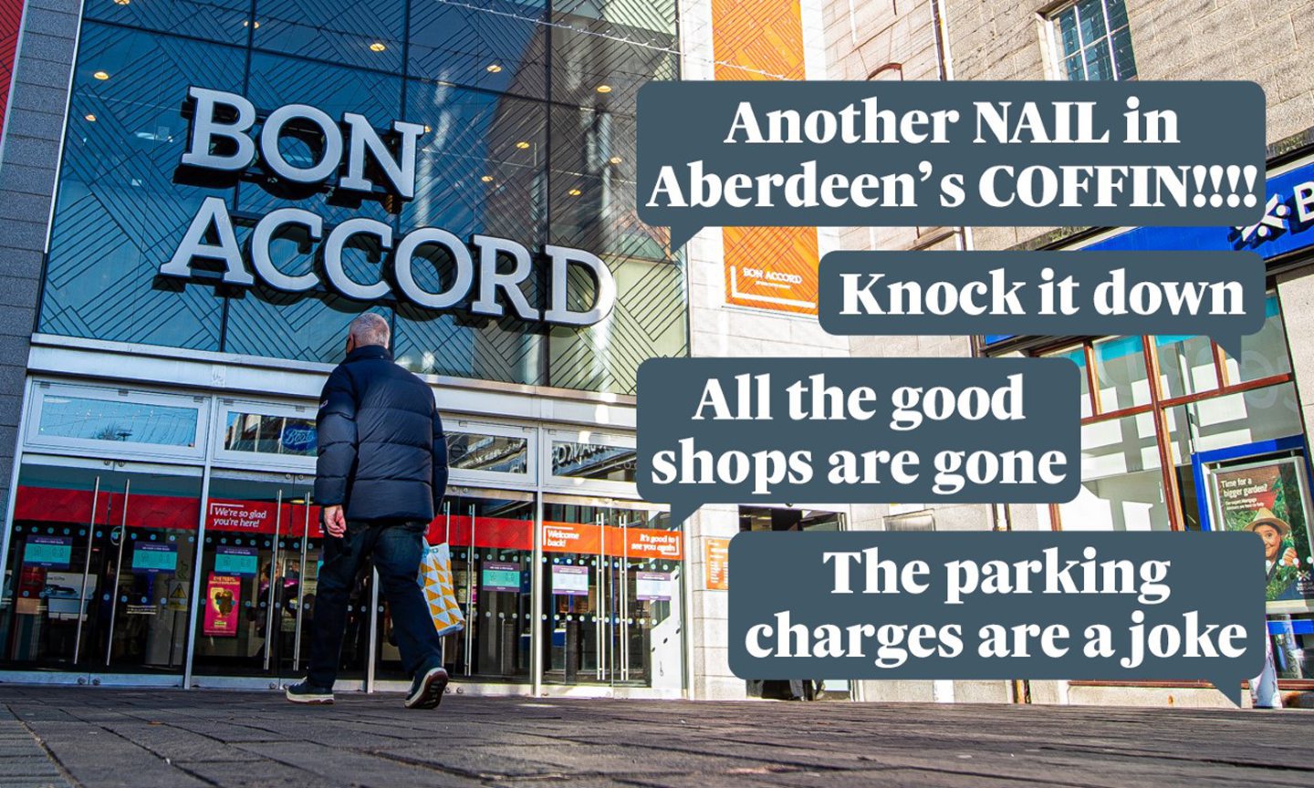 Bon Accord Centre goes into administration our readers react