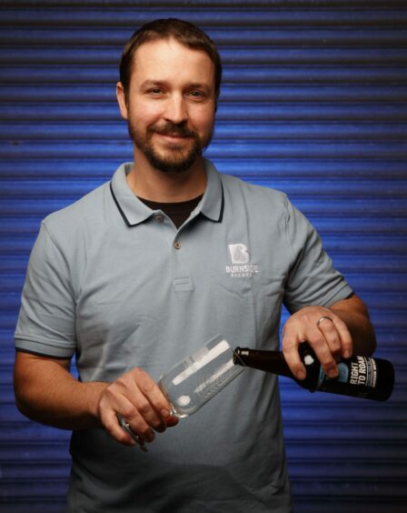 Burnside Brewery head brewer Steve Lewis.
