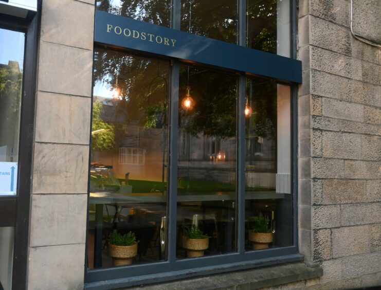 Foodstory Uni cafe in Aberdeen University
