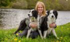 Eilidh Ross with two of her four-legged friends.