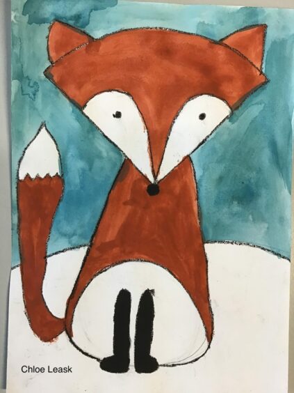 Chloe, P5,  Favourite Roald Dahl book: "Fantastic Mr Fox"