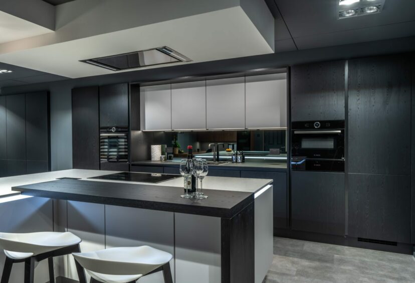 example of one of the contemporary kitchens from Inverurie's best-kept secret, Laings Directline