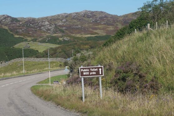 Ceannabeinne Beach on the NC500 route