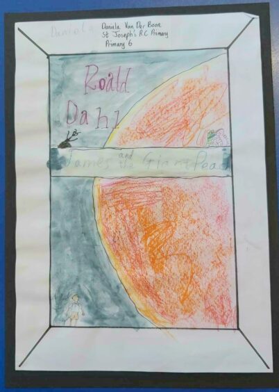 Daniela, Age 10, Favourite Roald Dahl book: "James and the Giant Peach."