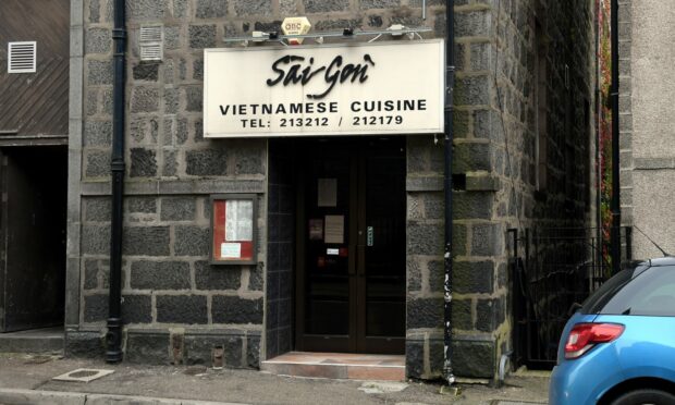 Saigon on 29 Crown Terrace, Aberdeen.
Picture by Heather Fowlie.