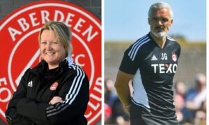 Aberdeen Women co-manager Emma Hunter on the ‘biggest advice’ men’s team boss Jim Goodwin has given her