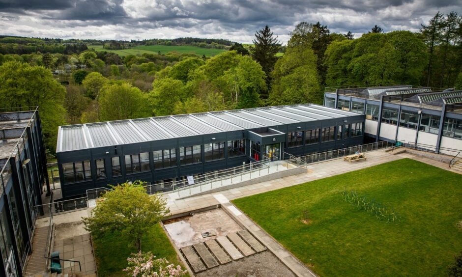 Aerial view of Gray's School of Art