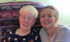 Indya Auld and her grandmother Greta. Supplied by MND Scotland.